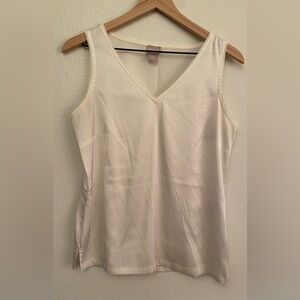 Chico's Cream Sleeveless Top